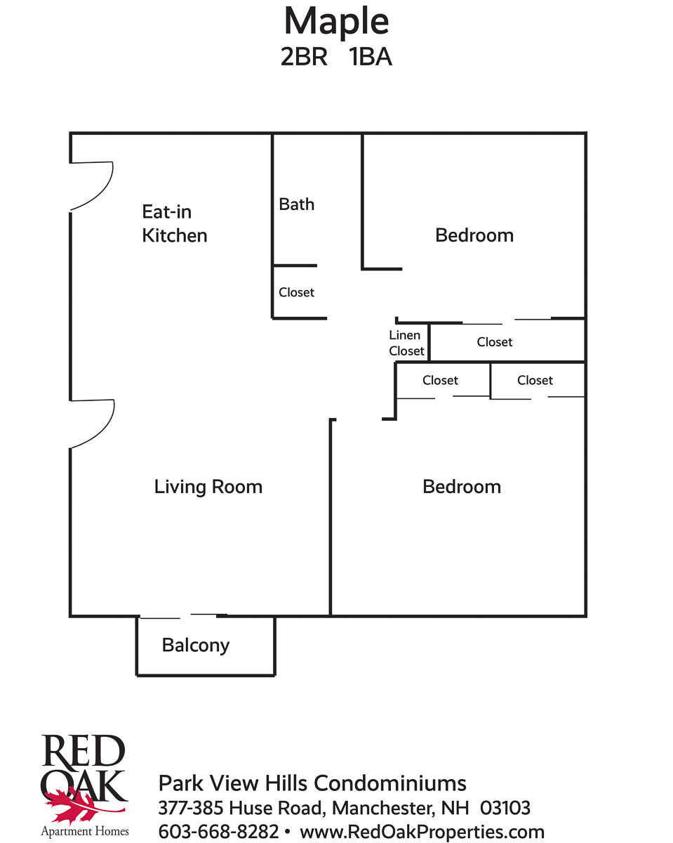 Maple floorplan