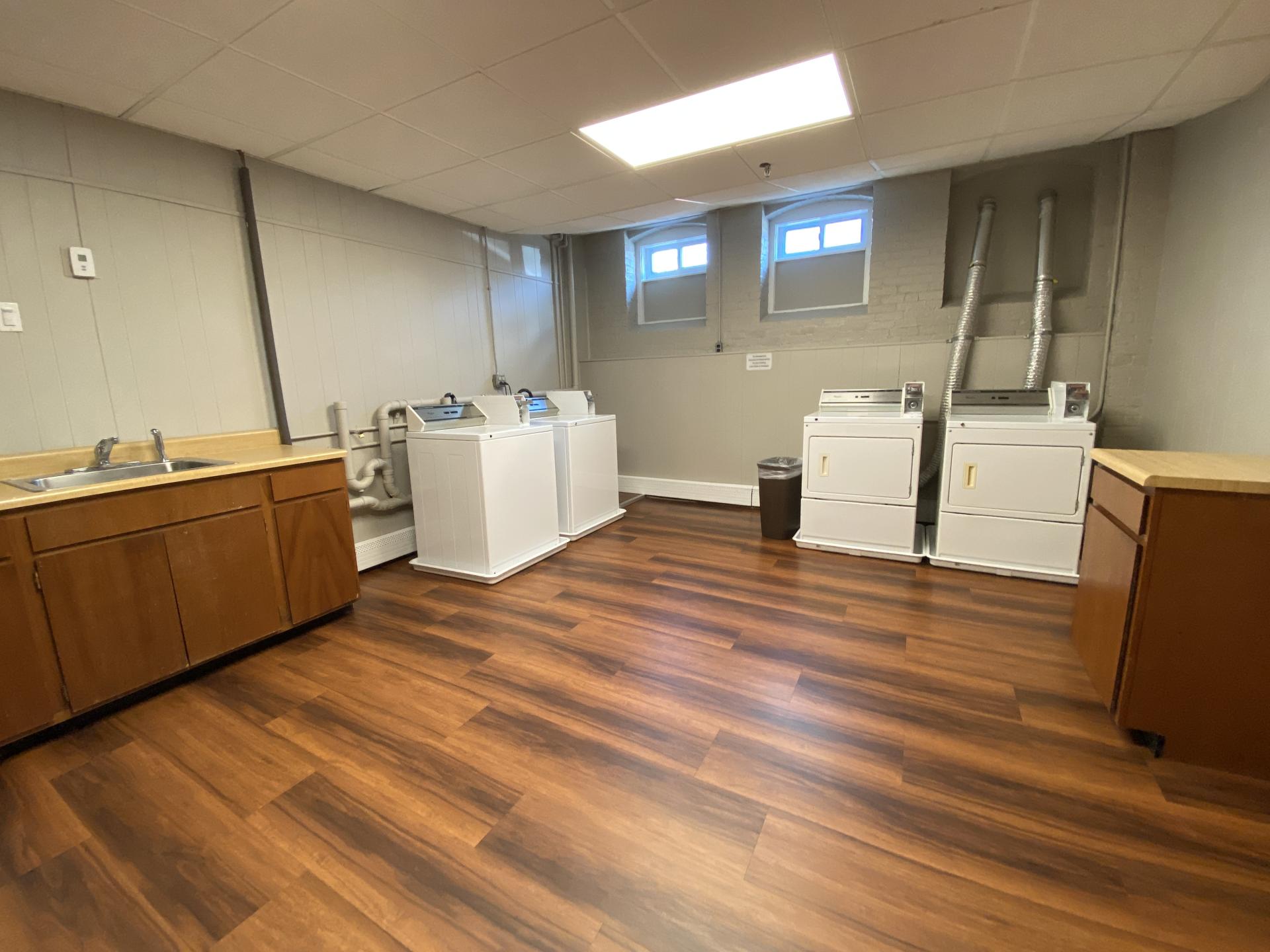 st george school apartments laundry room