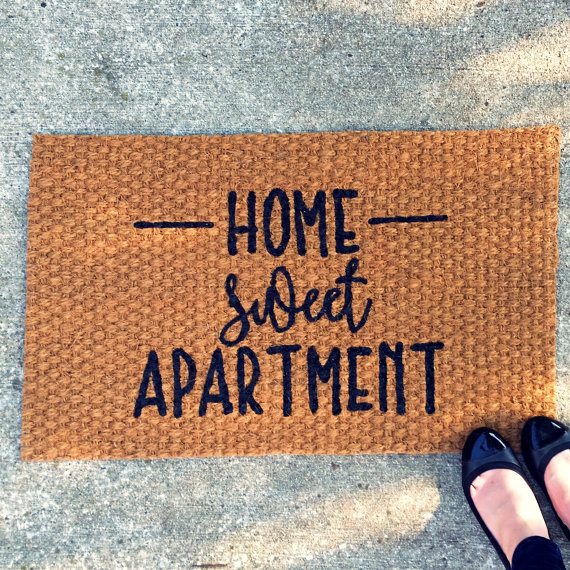 Home sweet apartment mat