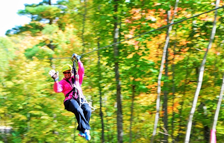 Ziplining in NH