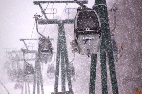 Gondolas at Loon Mountain