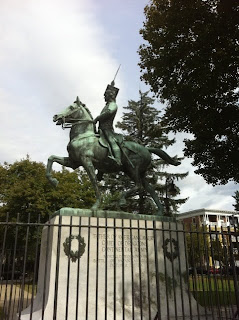 Pulaski Park Statue Manchester NH