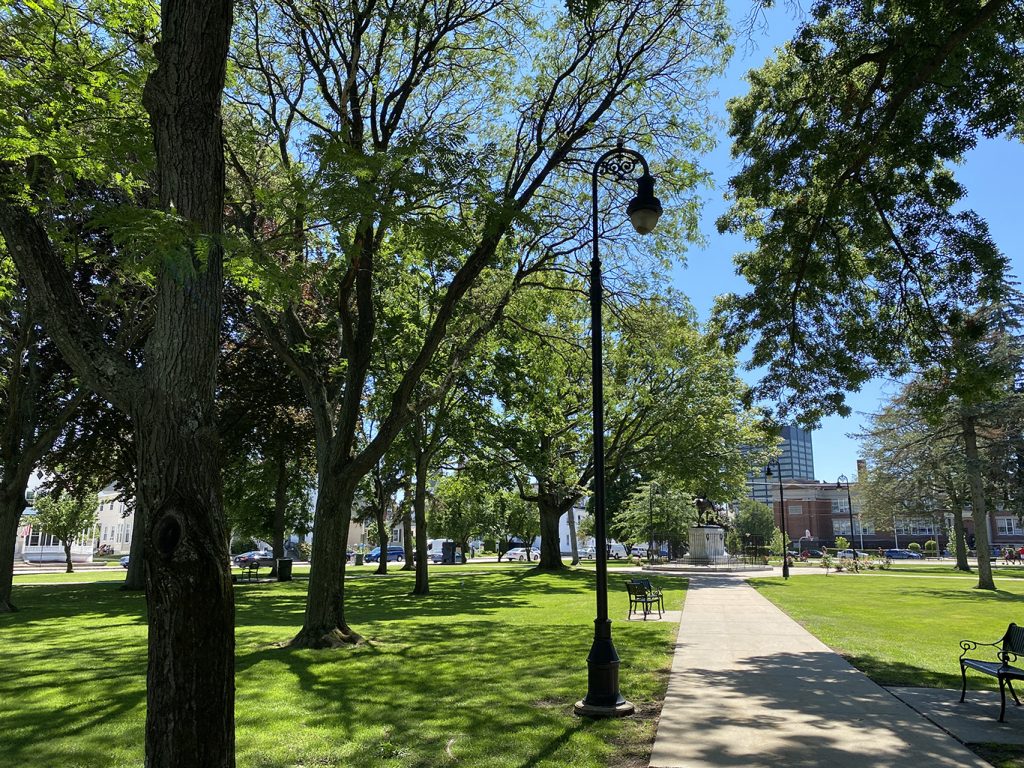 Pulaski Park Walking Trail Manchester, NH