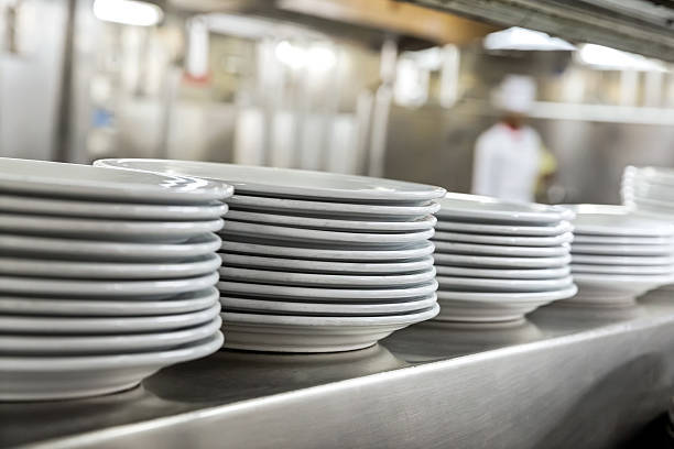 dishes at thrift store