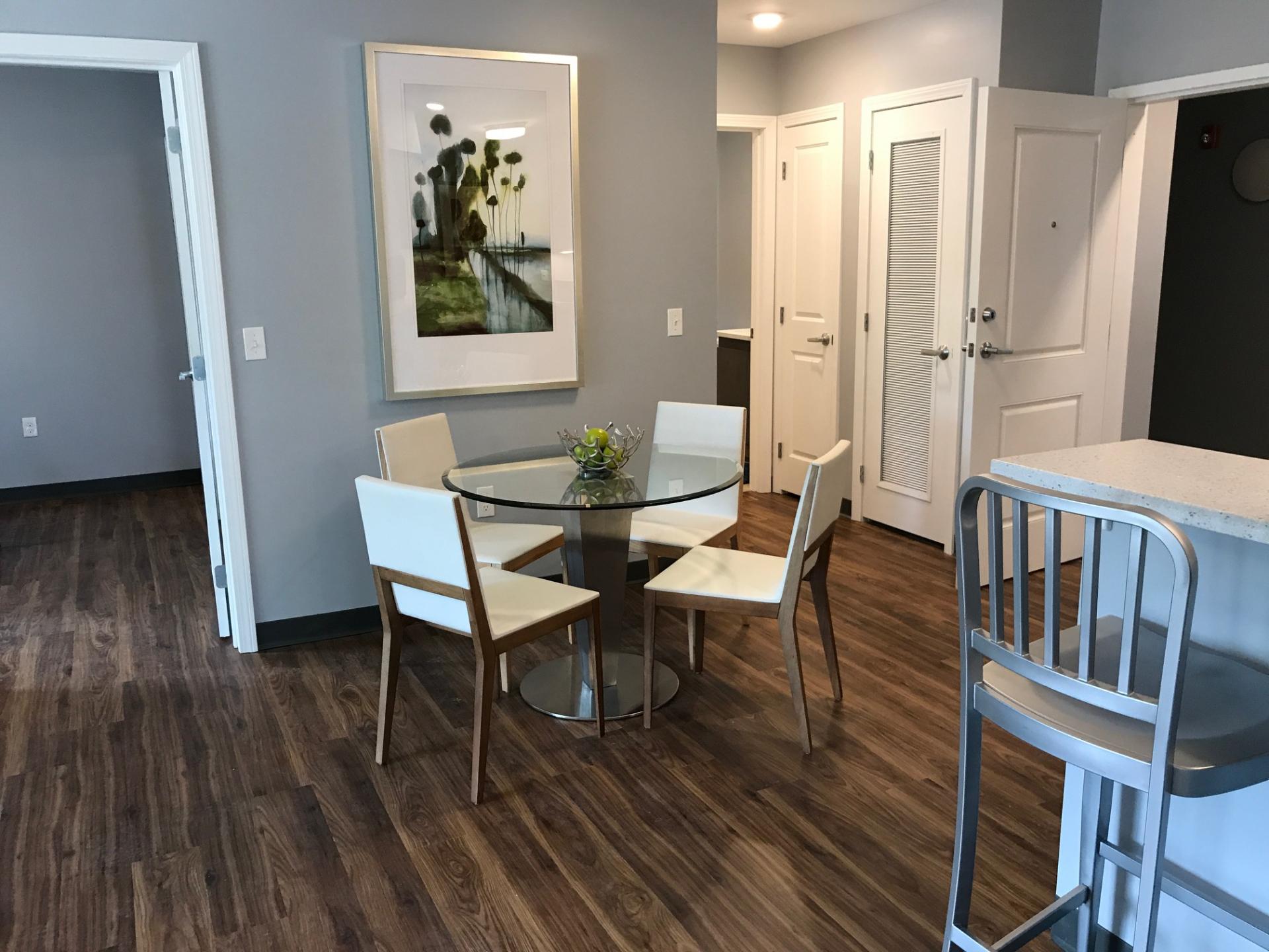 dining area at the ridge at eastern trails in milford new hampshire