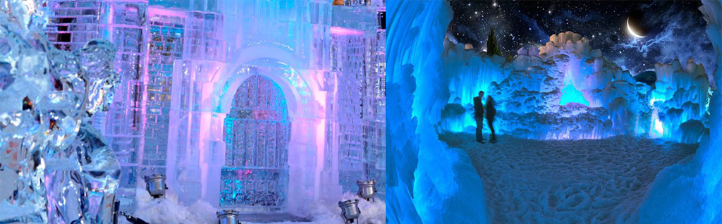 Ice Castles Lincoln New Hampshre