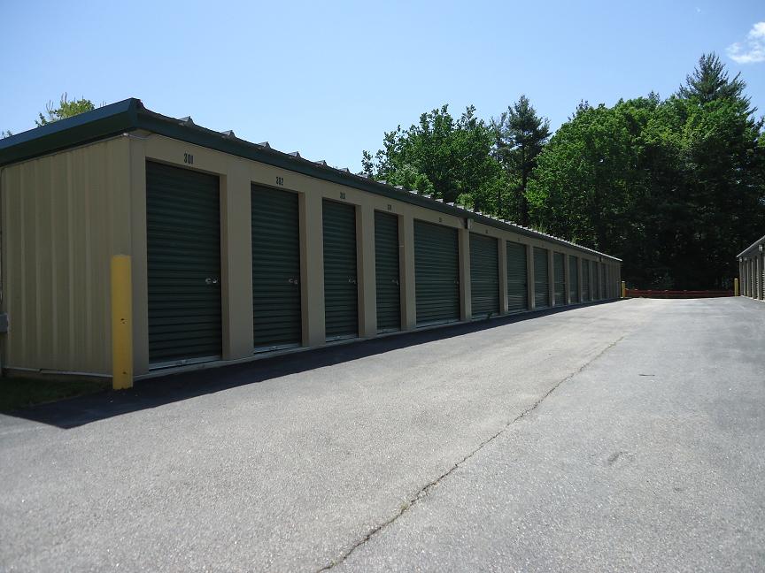 Storage units at The Ridge at Eastern Trails in Milford New Hampshire