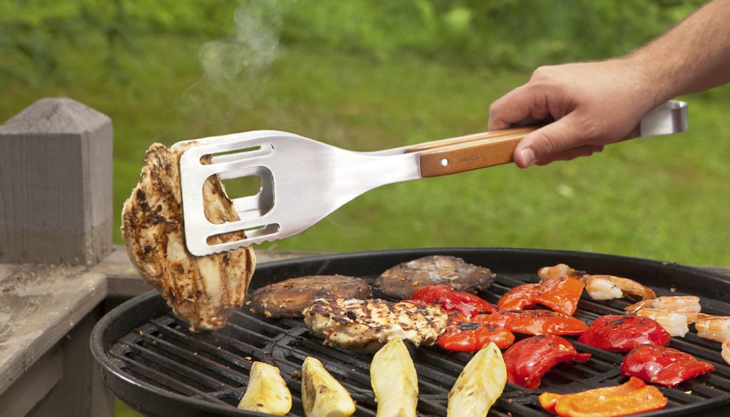 Grill in Yard