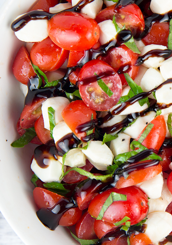 Caprese chopped salad