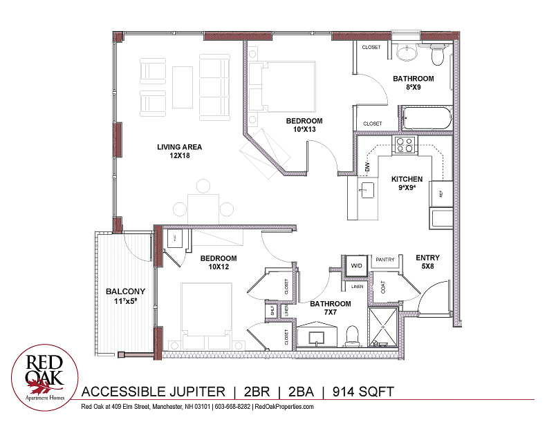 Accessible Jupiter Floorplan