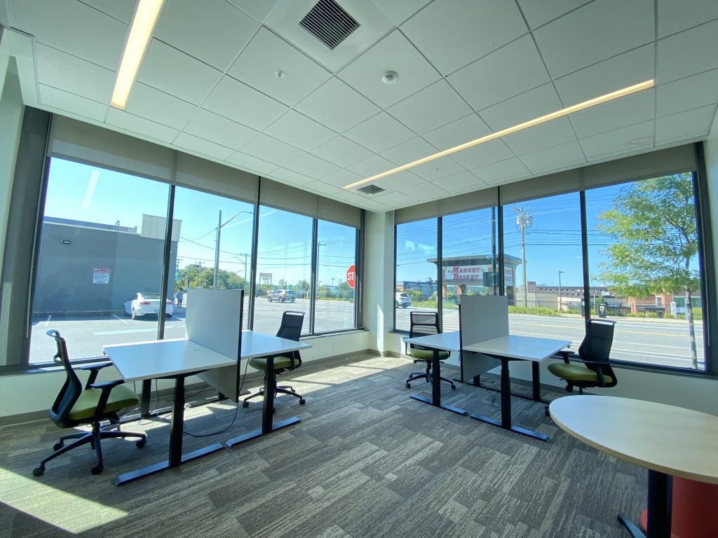 Coworking space is a hot apartment trend