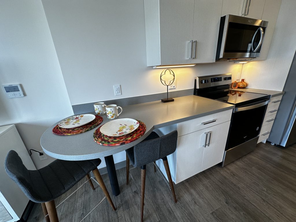 renting a studio apartment in downtown Manchester