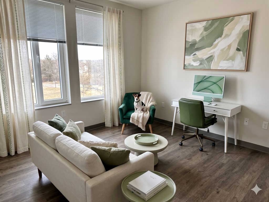 Decorate a Living room in your apartment
