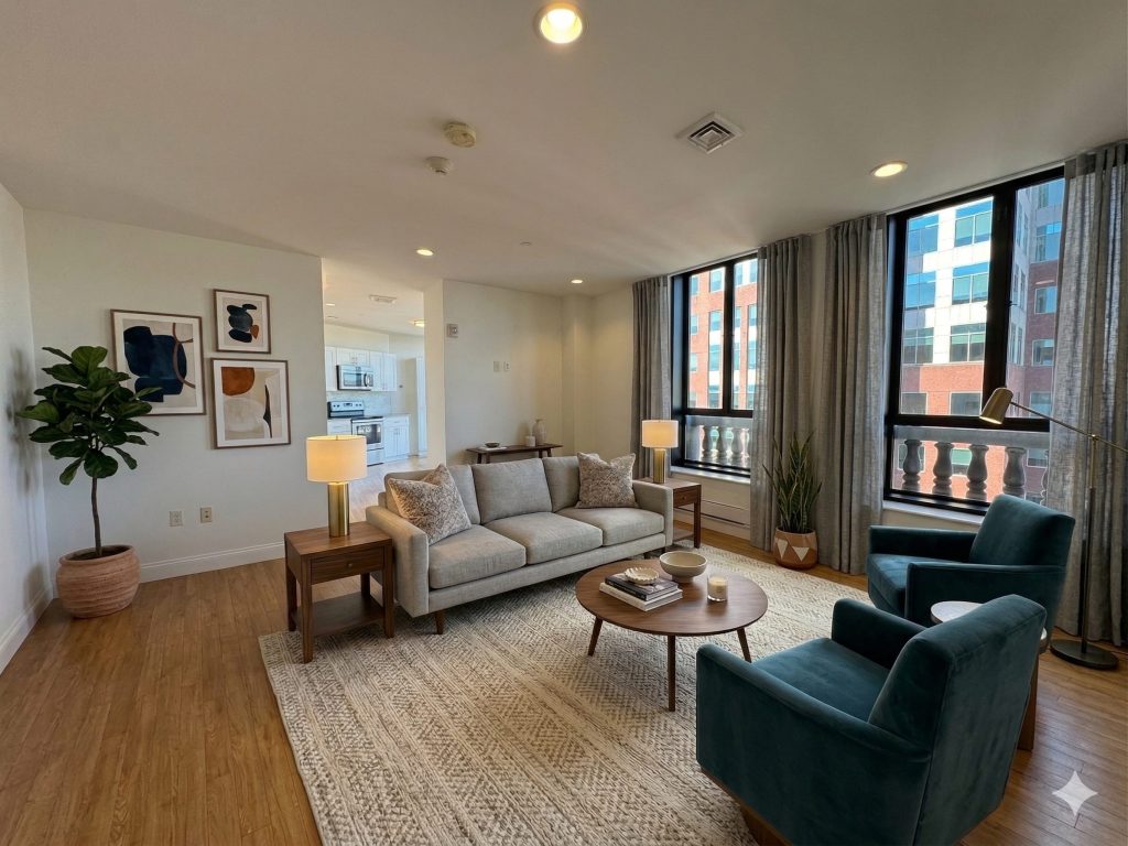Decorate a Living room in your apartment